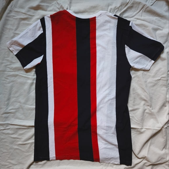 Original Gravity Short-Sleeve Vertical Striped Tee (Medium) - Picture 2 of 5